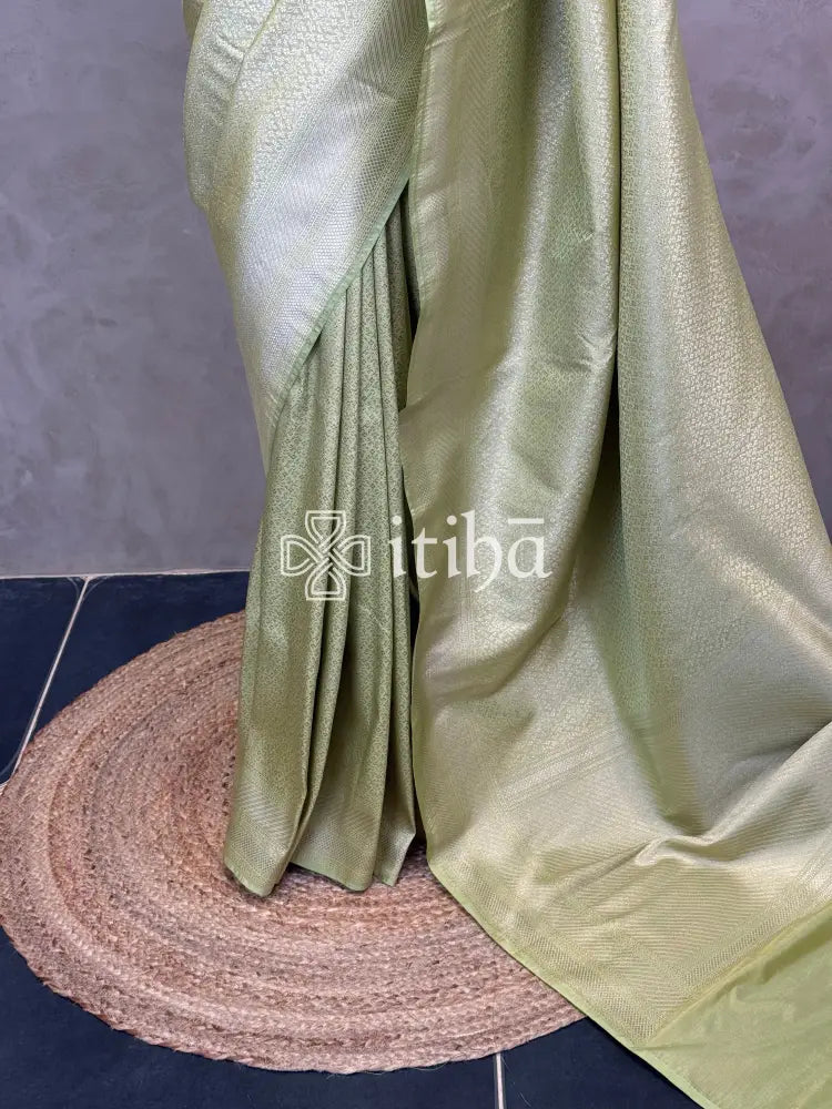 SEMI KATAN WATER ZARI BROCADE BANARASI SAREE