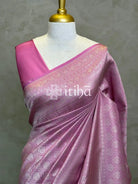 SEMI KATAN WATER ZARI BROCADE BANARASI SAREE