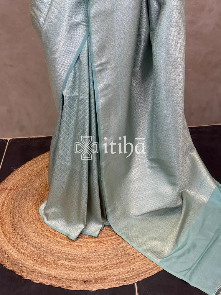 SEMI KATAN WATER ZARI BROCADE BANARASI SAREE