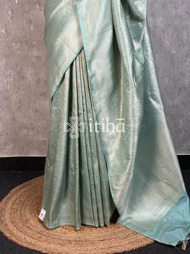 SEMI KATAN WATER ZARI BROCADE BANARASI SAREE