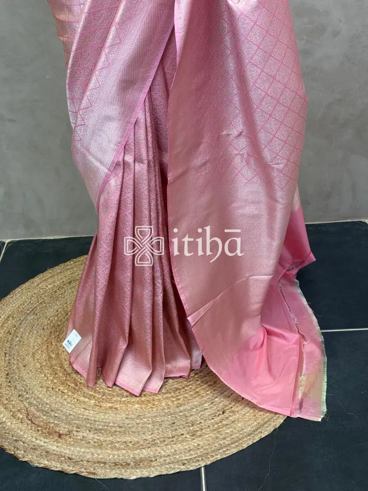 SEMI KATAN WATER ZARI BROCADE BANARASI SAREE