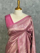 SEMI KATAN WATER ZARI BROCADE BANARASI SAREE