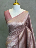 SEMI KATAN WATER ZARI BROCADE BANARASI SAREE