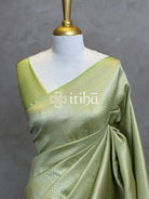 SEMI KATAN WATER ZARI BROCADE BANARASI SAREE