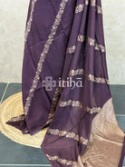 SEMI MATKA TUSSAR BANARASI SAREE