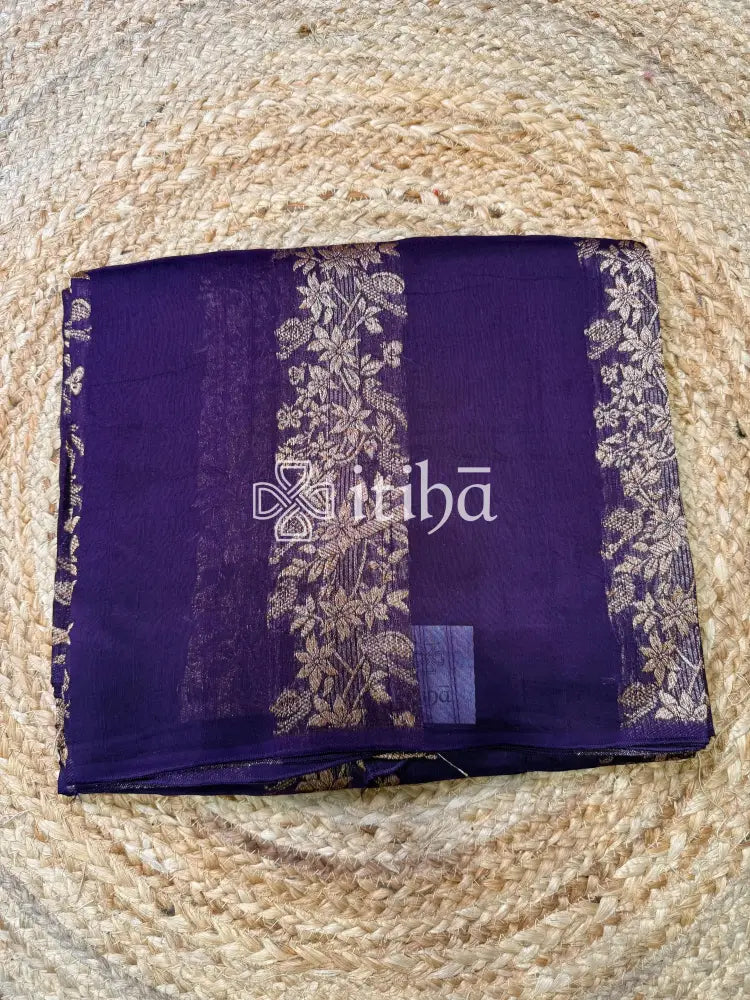 SEMI MATKA TUSSAR BANARASI SAREE