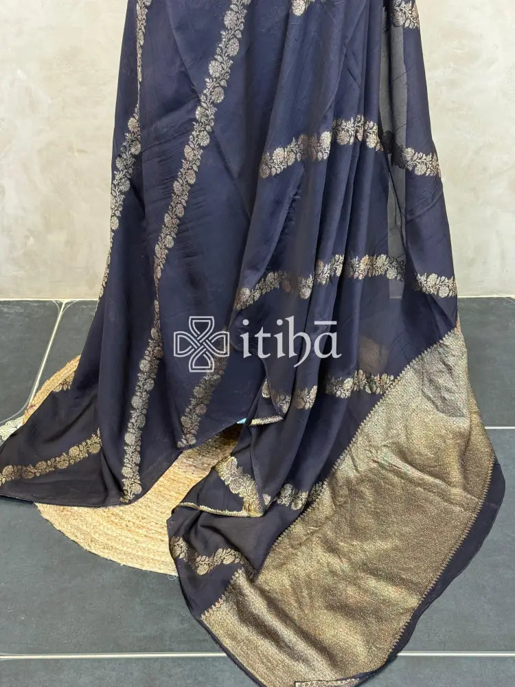 SEMI MATKA TUSSAR BANARASI SAREE