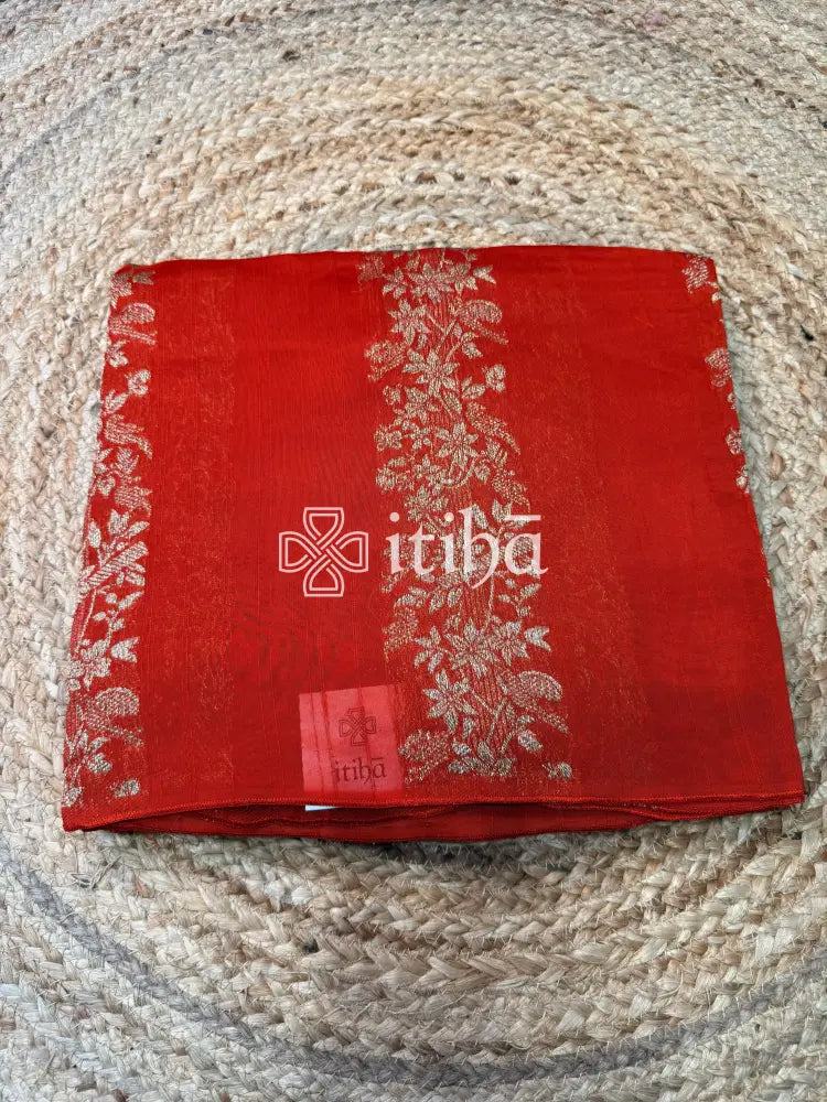 SEMI MATKA TUSSAR BANARASI SAREE