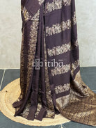 SEMI MATKA TUSSAR BANARASI SAREE