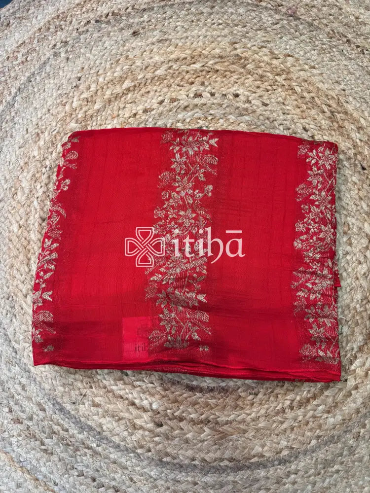 SEMI MATKA TUSSAR BANARASI SAREE