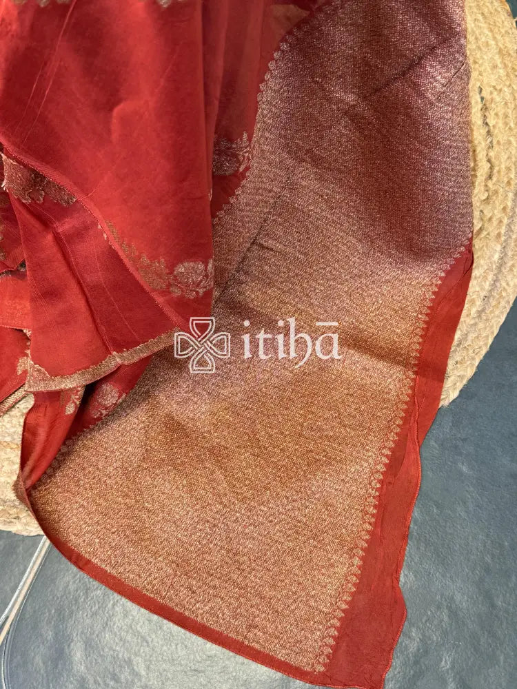 SEMI MATKA TUSSAR BANARASI SAREE