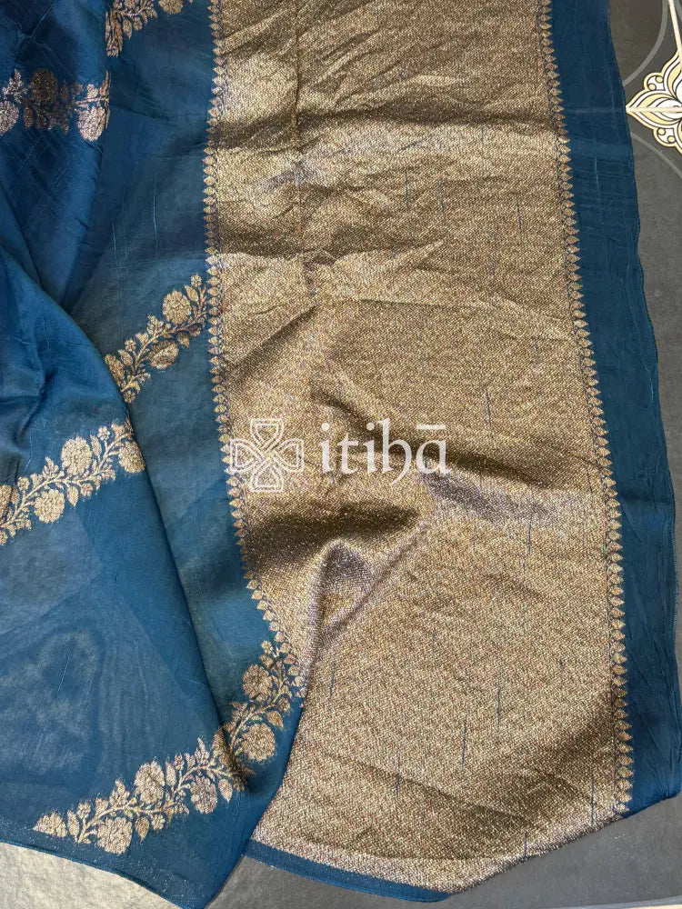 SEMI MATKA TUSSAR BANARASI SAREE
