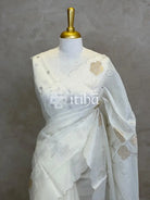 SEMI ORGANZA EMBROIDERY SAREE