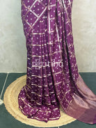 SEMI SILK CHARCHOLA BHANDHINI SAREE