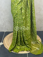 SEMI SILK CHARCHOLA BHANDHINI SAREE