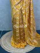 SEMI SILK CHARCHOLA BHANDHINI SAREE