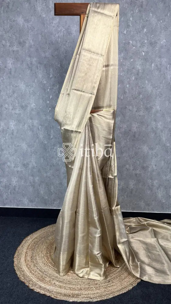 SEMI TISSUE BANARASI SAREE