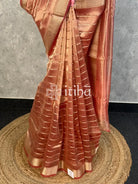 SEMI TISSUE ORGANZA BANARASI SAREE