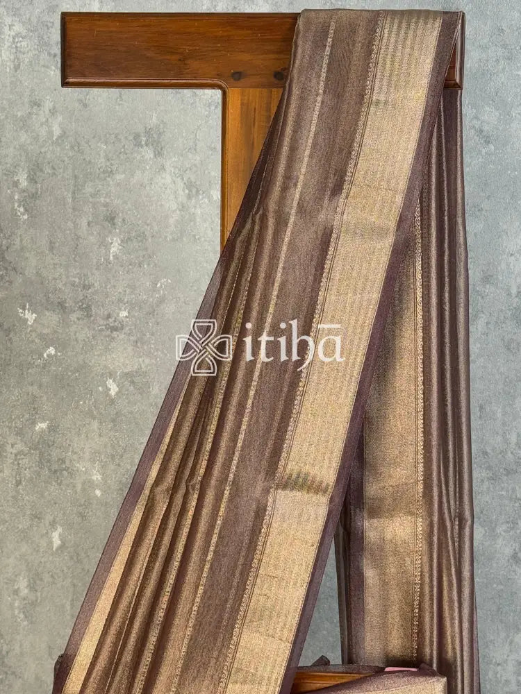 SEMI TISSUE ORGANZA BANARASI SAREE