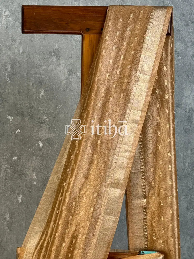 SEMI TISSUE ORGANZA BANARASI SAREE
