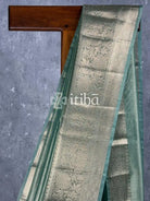 SEMI TISSUE ORGANZA BANARASI SAREE