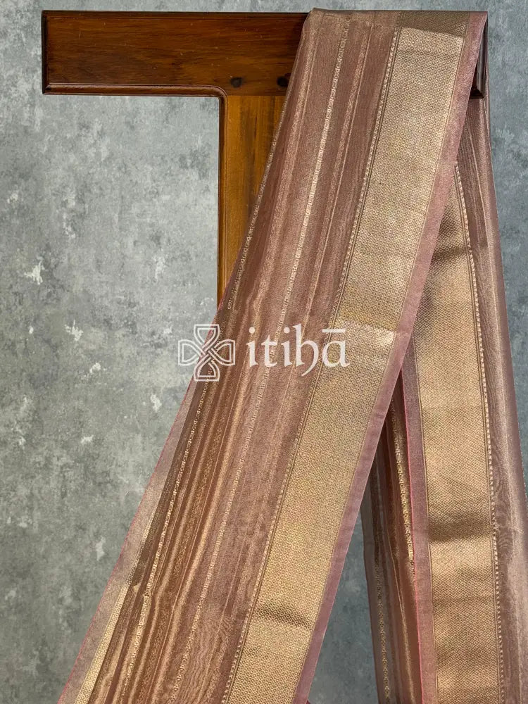 SEMI TISSUE ORGANZA BANARASI SAREE
