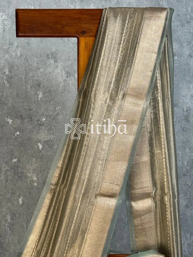SEMI TISSUE ORGANZA BANARASI SAREE