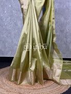 SEMI TISSUE ORGANZA BANARASI SAREE