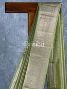 SEMI TISSUE ORGANZA BANARASI SAREE