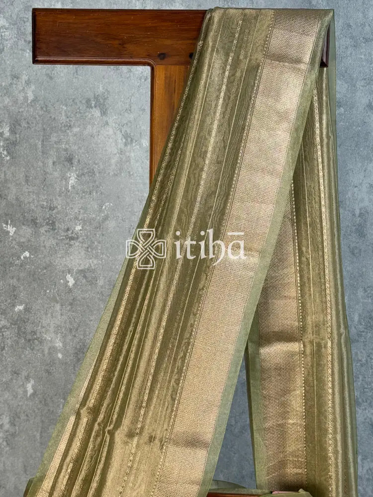 SEMI TISSUE ORGANZA BANARASI SAREE