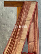 SEMI TISSUE ORGANZA BANARASI SAREE