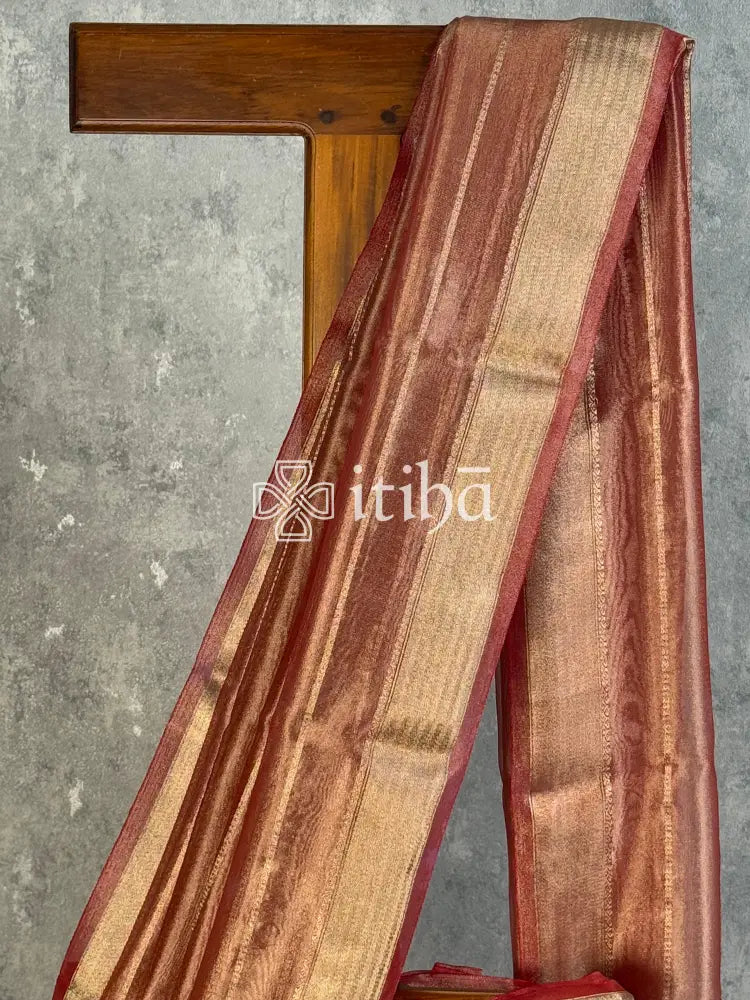 SEMI TISSUE ORGANZA BANARASI SAREE