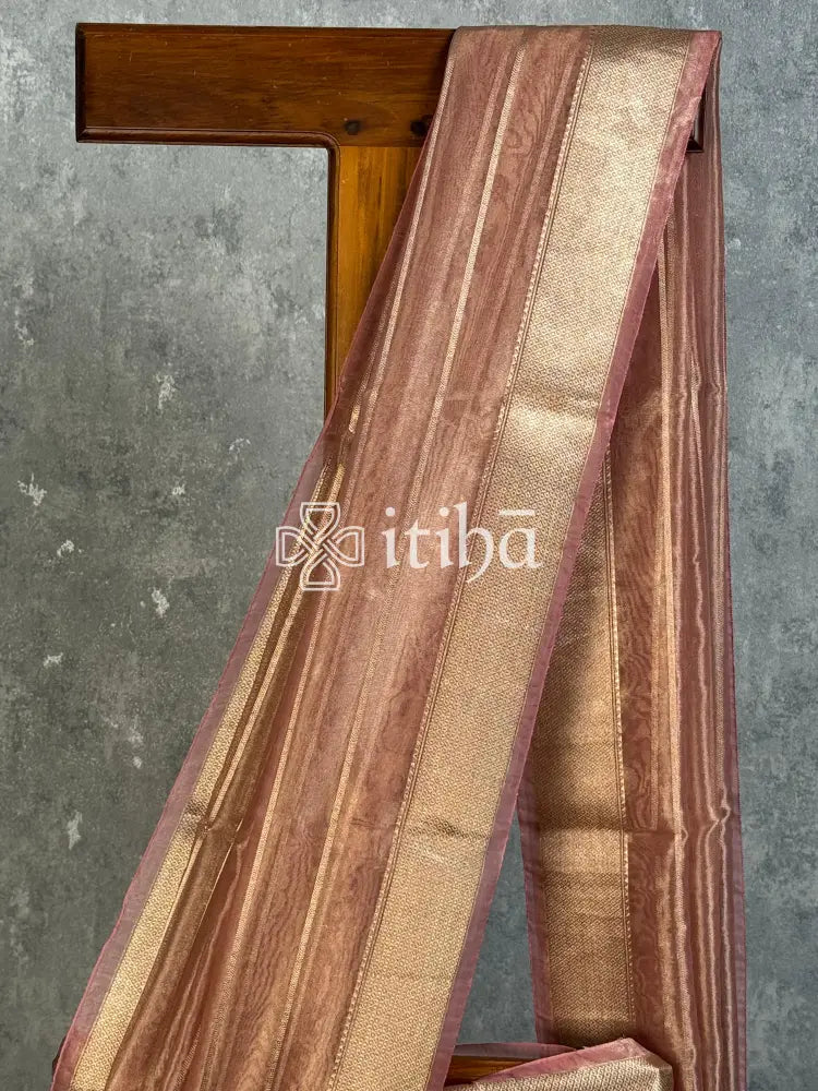 SEMI TISSUE ORGANZA BANARASI SAREE