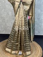 SEMI TISSUE ORGANZA BANARASI SAREE