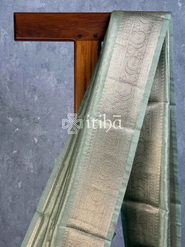 SEMI TISSUE ORGANZA BANARASI SAREE
