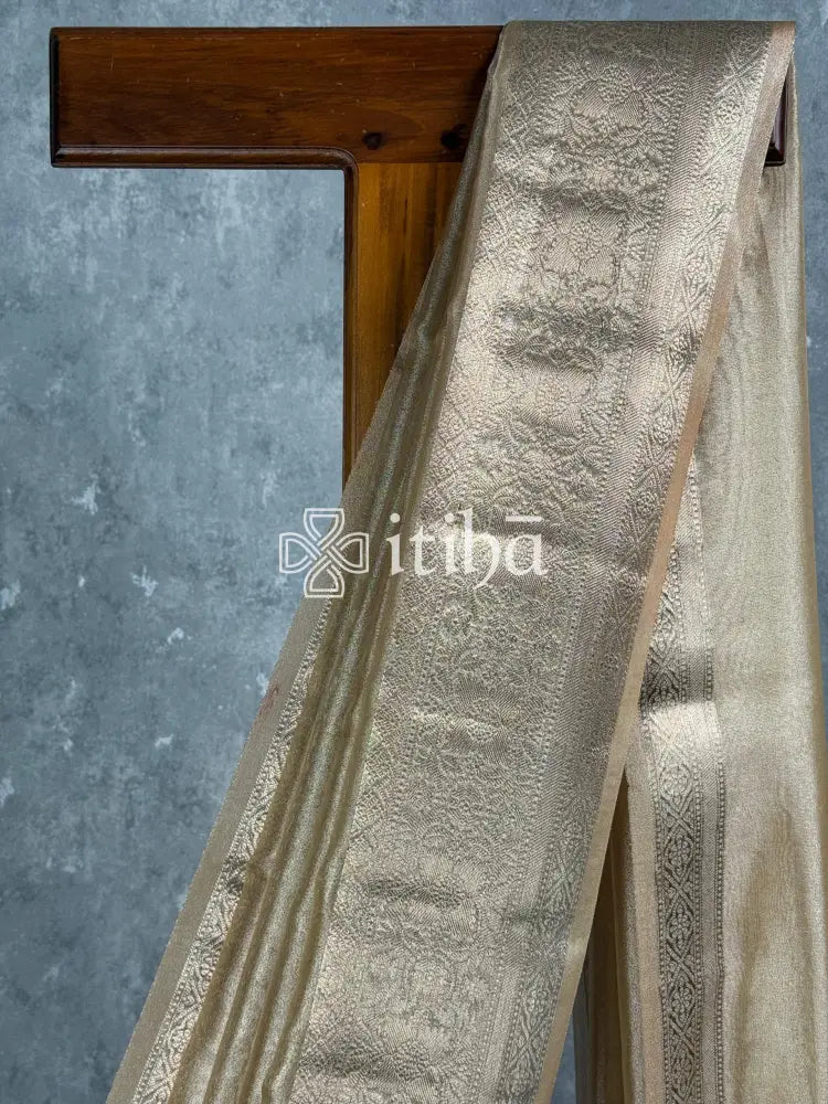 SEMI TISSUE ORGANZA BANARASI SAREE