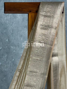 SEMI TISSUE ORGANZA BANARASI SAREE
