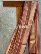 SEMI TISSUE ORGANZA BANARASI SAREE