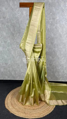 SEMI TISSUE ORGANZA BANARASI SAREE