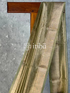 SEMI TISSUE ORGANZA BANARASI SAREE