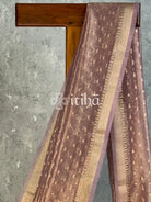 SEMI TISSUE ORGANZA BANARASI SAREE