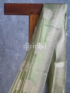 SEMI TISSUE ORGANZA BHUTA BANARASI SAREE