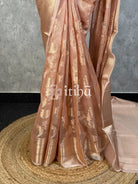 SEMI TISSUE ORGANZA JAAL BANARASI SAREE