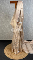 SEMI TISSUE ORGANZA JAAL BANARASI SAREE