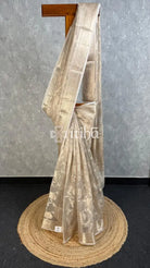SEMI TISSUE ORGANZA JAAL BANARASI SAREE