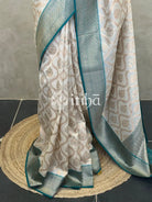 SEMI TISSUE SILK CONTRAST BANARASI SAREE