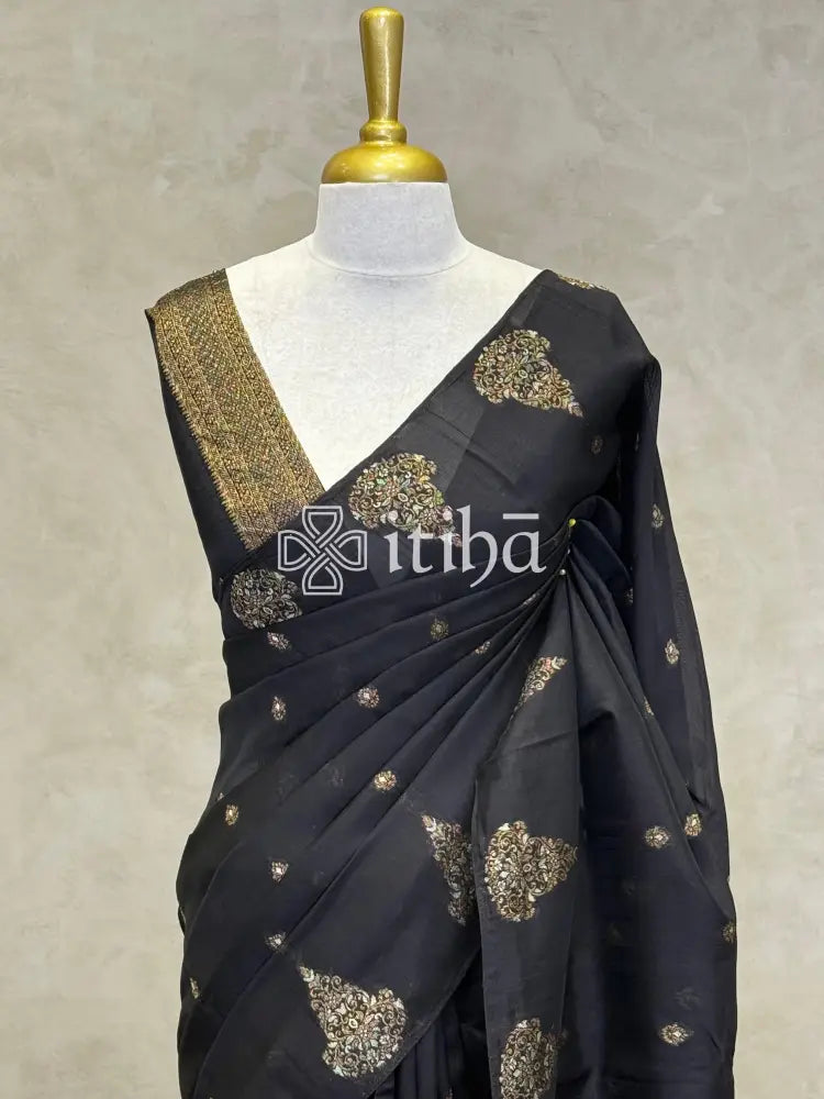 SEMI TUSSAR BANARASI SAREE