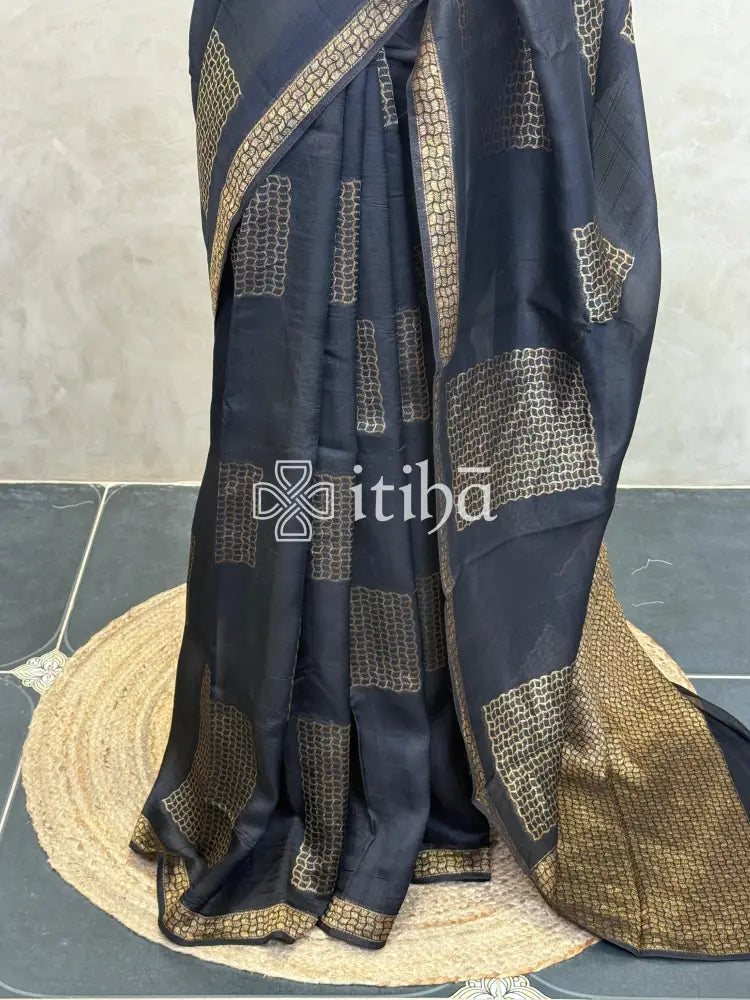 SEMI TUSSAR BANARASI SAREE