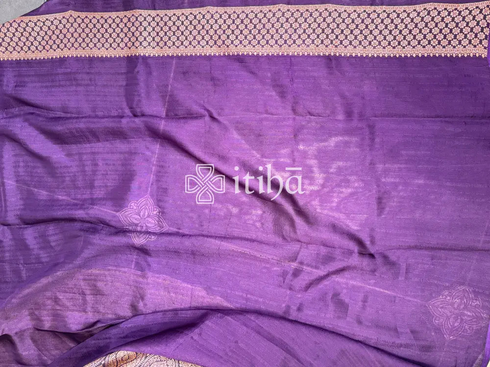 SEMI TUSSAR BANARASI SAREE