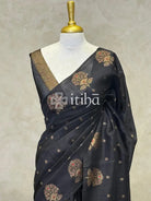 SEMI TUSSAR BANARASI SAREE